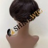 Brown wavy pu and lace  Toupee