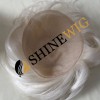 White  straight full lace  Toupee